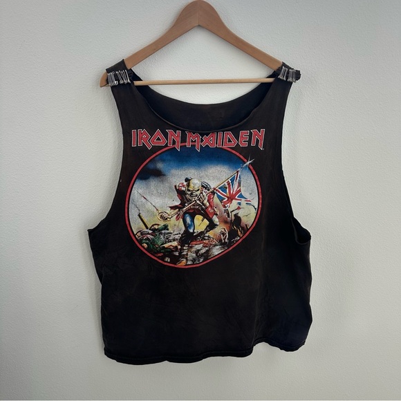 Iron Maiden black tank top